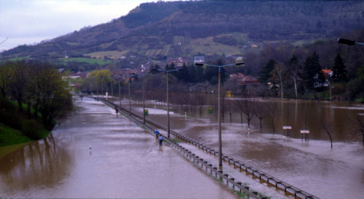 Hochwasser in Jena 1994